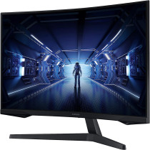 SAMSUNG 32 Inches Curved Monitor With 1000R 2560x1440 250cd/m2 2500:1 144Hz, Black