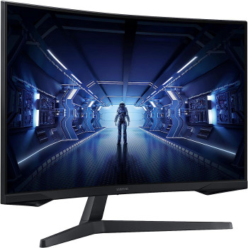 SAMSUNG 32 Inches Curved Monitor With 1000R 2560x1440 250cd/m2 2500:1 144Hz, Black