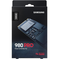 SAMSUNG 980 PRO M.2 500 GB PCI Express 4.0 V-NAND MLC NVMe 980 PRO, 500 GB, M.2, 6900 MB/s, Internal Solid State Drive