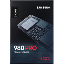 SAMSUNG 980 PRO M.2 500 GB PCI Express 4.0 V-NAND MLC NVMe 980 PRO, 500 GB, M.2, 6900 MB/s, Internal Solid State Drive