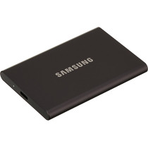 SAMSUNG T7 Portable SSD 500GB - Up to 1050MB/s - USB 3.2 External Solid State Drive, Grey (MU-PC500T)