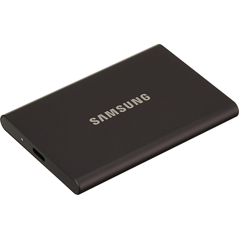 SAMSUNG T7 Portable SSD 500GB - Up to 1050MB/s - USB 3.2 External Solid State Drive, Grey (MU-PC500T)