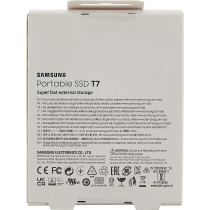 SAMSUNG T7 Portable SSD 500GB - Up to 1050MB/s - USB 3.2 External Solid State Drive, Grey (MU-PC500T)