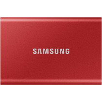 SAMSUNG T7 Portable SSD - 1 TB - USB 3.2 Gen.2 External SSD Red