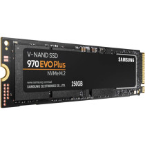 SAMSUNG MZ V7S250BW 970 Evo Plus NVME M.2 250 Gb SSD, Black