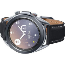 SAMSUNG Galaxy Watch3 R850 Smartwatch (41mm Stainless Steel) International Version - Mystic Silver, SM-R850