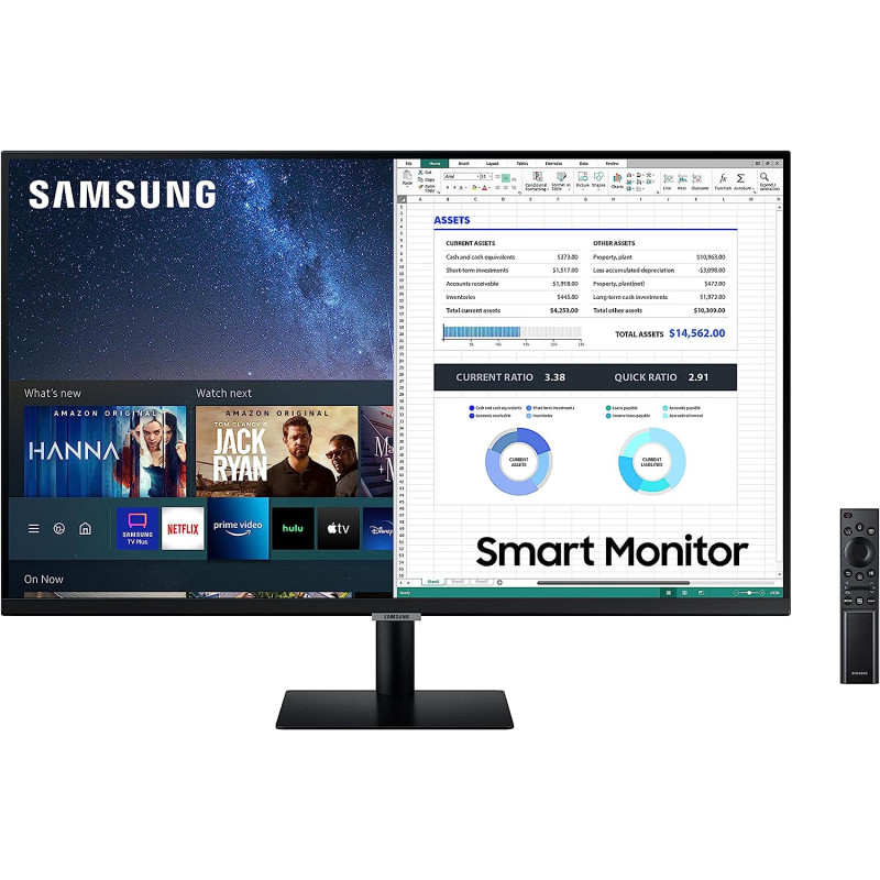 SAMSUNG LS32AM500 32 Inches Full HD LED Hybrid Streaming TV & Monitor with Full Smart Platform