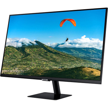 SAMSUNG 27 Inches Smart Monitor - With Entertainment Apps, Remote Control and Built-in Speakers, 365 Office Remote Access, Wireless Dex Connection, Tap View and Mirroring