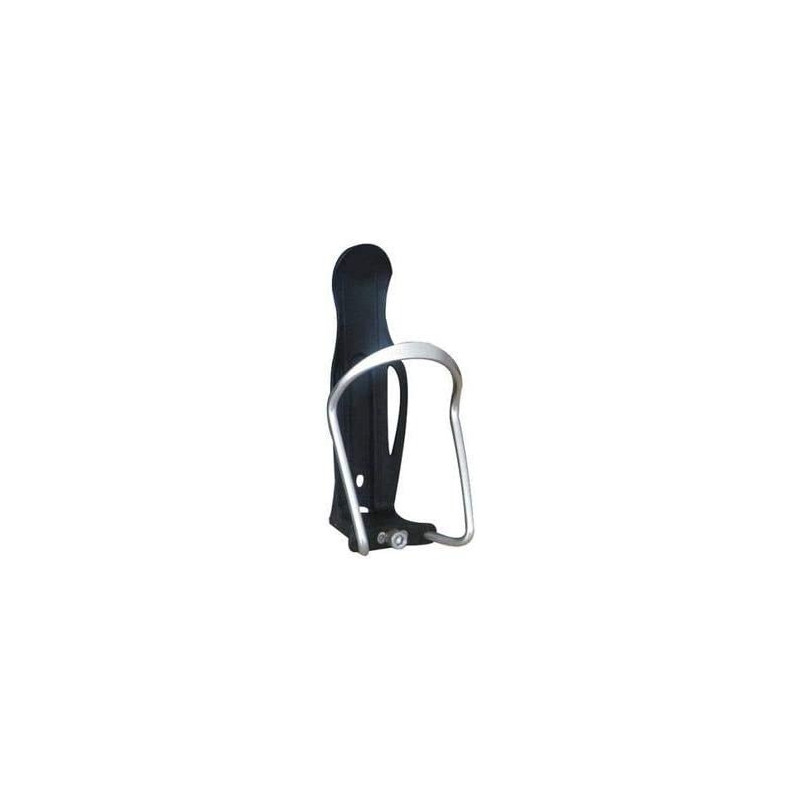 Bike Bottle Cage Adjustable, Cycling Bicycle Drink Cup Water Bottle Holder Cage Aluminum Alloy (Silver)