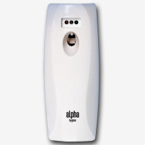 Alpha Hygiene Metered Led Air Freshener Dispenser - Time Interval Plus Day Night Sensor - Takes All 250-300Ml Cans. 