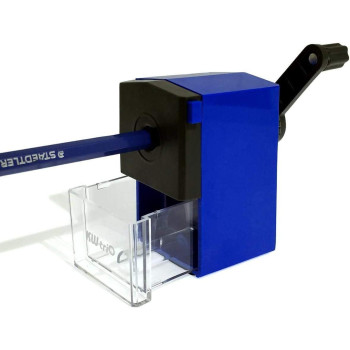 Kw-Trio Table Desk Pencil Sharpener- Blue