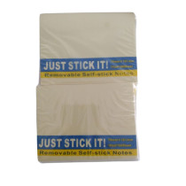 Sticky Notes 3X4Inch, 76X101 Mm Self-Stick Notes Canary Yellow - 100 Sheet/Pad 10 Nos