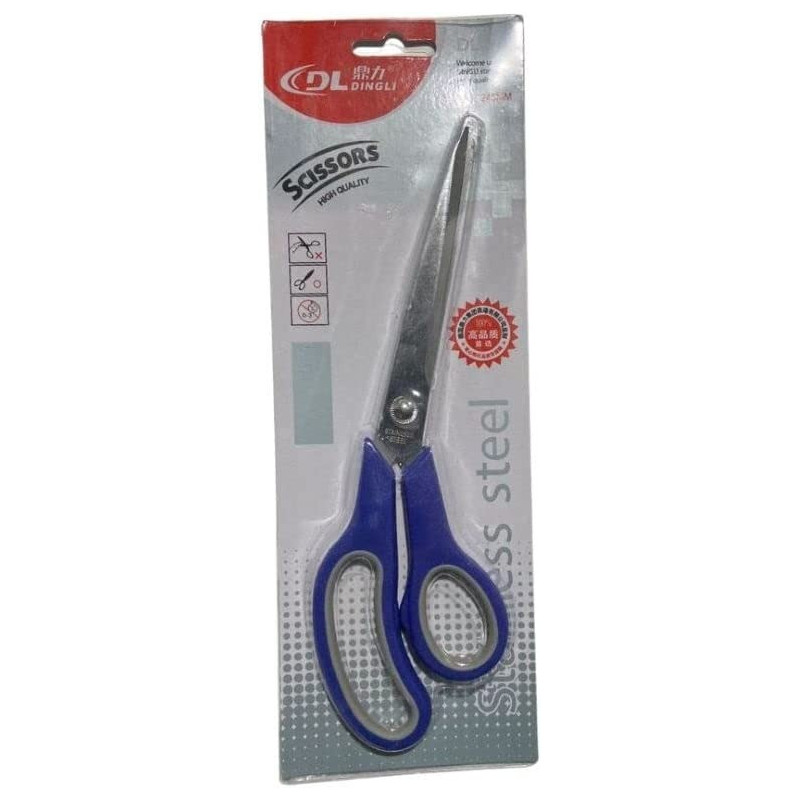 Dingli Stainless Steel Scissor For Home And Office Use Size 9.7" ( 245Mm)