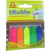Index Tabs, 125 Pcs X 3 Pkt (1.2 X 4.4 Cm) Sticky Index Tabs For Notes, Books And Classify Files