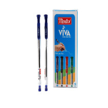 Montex Viva Glider Ball Pen 10 Pc In Box- Blue
