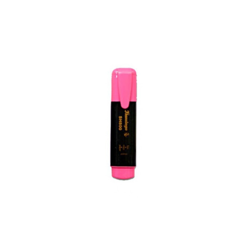 Flamingo Highlighter (Pink), Pack of 10 Pcs