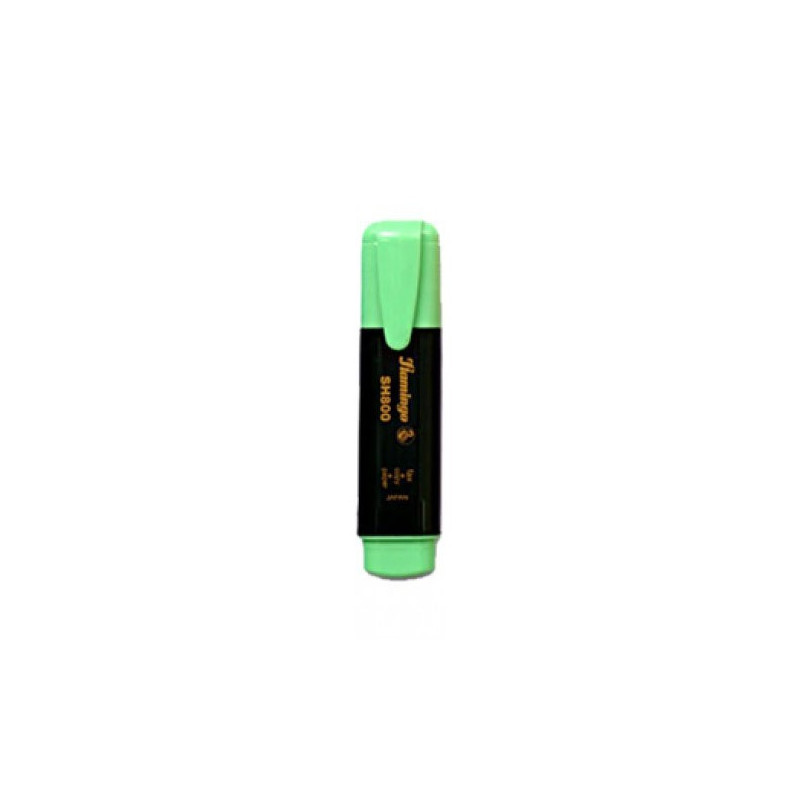 Flamingo Highlighter (Green), Pack of 10 Pcs