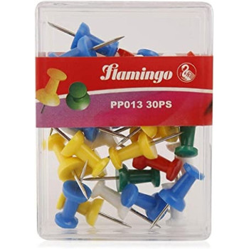 Flamingo Plastic Thumb Tack (S1X30)