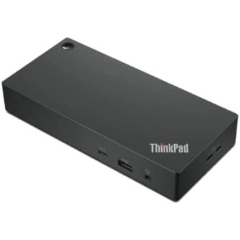 Lenovo Thinkpad Universal Usb-C Dock-40Ay0090 With Hdmi To VGA Adapter
