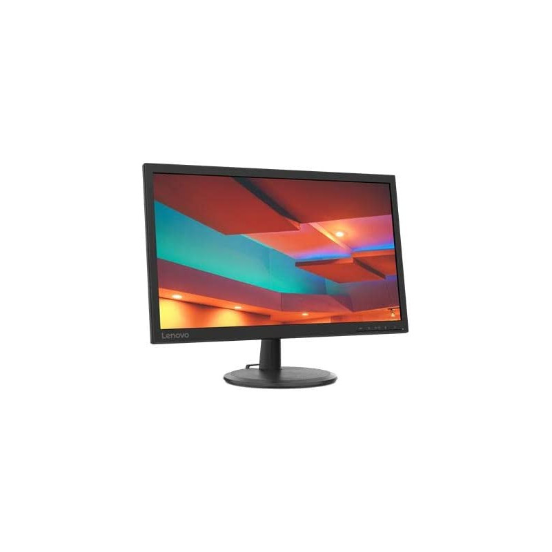 Lenovo 21.5'' Fhd Tn Monitor 5 Ms Vga+Hdmi, Cable Included Vga- Raven Black, 3Yrs, 62A7Kat1Uk
