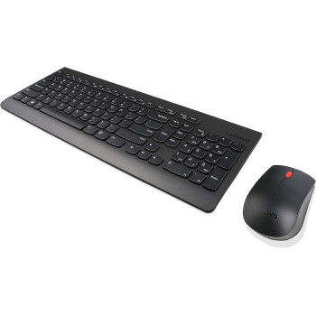 Lenovo 510 Wireless Keyboard Mouse Combo, 2.4 Ghz Nano Usb Receiver, 1200 Dpi Optical Mouse, Gx30N81775, Black