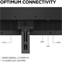 Lenovo L24E 30 24Inch, Va, Fhd, 4Ms, 75Hz, Amd Freesync, 1920 X 1080, Vesa, 3 Side Near Edgeless, 66Bckac2Uk, Black
