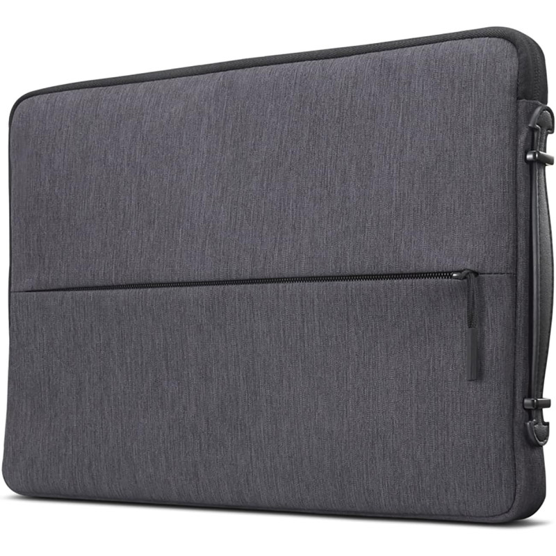 Lenovo Urban Sleeve For 14-Inch - Zippered Accessory Storage - Extendable Handle - Gx40Z50941 - Charcoal Grey