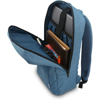Lenovo Casual Laptop Backpack B210-15.6 Inch - Padded Laptop/Tablet Compartment - Durable And Water- Lightweight - Blue