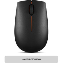 Lenovo 300 Wireless Compact Mouse Ww Gx30K79401, Black, 32 X 56 X 98