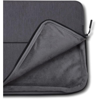 Lenovo Urban Sleeve For 15.6-Inch Laptop/Notebook/Tablet - Water Resistant - Reinforced Rubber Corners - Charcoal Grey
