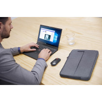 Lenovo Urban Sleeve For 15.6-Inch Laptop/Notebook/Tablet - Water Resistant - Reinforced Rubber Corners - Charcoal Grey