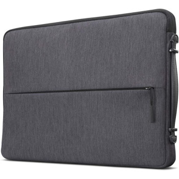 Lenovo Urban Laptop Sleeve For 13 Notebook, Water Resistant, Soft Padded Compartments, Gx40Z50940, Charcoal Grey