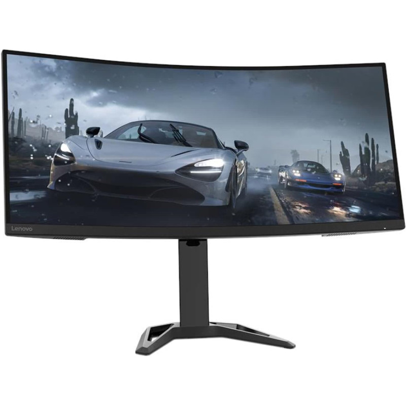 Lenovo 34 Inch Curved Wide Qhd Va 165Hz 0.5Ms Gaming Monitor With Hdmi 2.0,Dp,Raven Black G34W-30