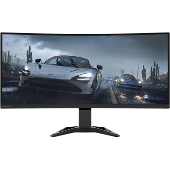 Lenovo 34 Inch Curved Wide Qhd Va 165Hz 0.5Ms Gaming Monitor With Hdmi 2.0,Dp,Raven Black G34W-30