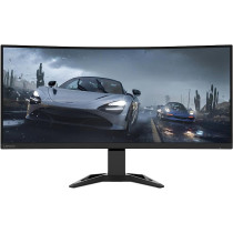 Lenovo 34 Inch Curved Wide Qhd Va 165Hz 0.5Ms Gaming Monitor With Hdmi 2.0,Dp,Raven Black G34W-30
