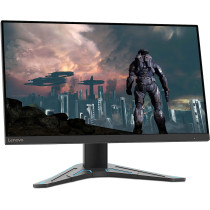 Lenovo G24-20 24 Inch Fhd (1080P) Gaming Monitor (Ips Panel, 144Hz, 0.5Ms, Hdmi, Dp) - Raven Black