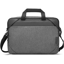 Lenovo T530 Casual Toploader Bag For 15.6 Inch Laptops, Clamshell Case With Charging Port Charcoal Grey