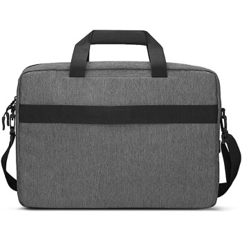 Lenovo T530 Casual Toploader Bag For 15.6 Inch Laptops, Clamshell Case With Charging Port Charcoal Grey