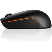 Lenovo 300 Wireless Compact Mouse, Black, 1000 Dpi, Ultra-Portable Design, Up To 12 Months Battery Life, Gx30K79402