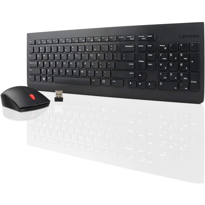 Lenovo 510 Wireless Combo Keyboard Mouse - Us English (103P) Gx30N81776 - Black