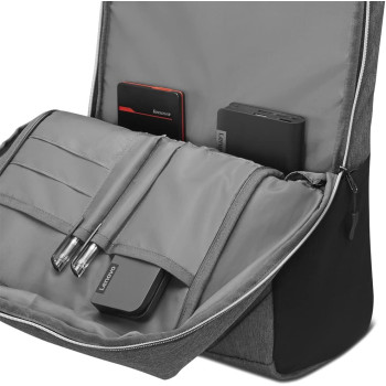 Lenovo 15.6 Laptop Urban Backpack B530, Fits Up To 15.6 Inch Laptops, Water Repellent Material, On The Go Charging, Gx40X54261, Charcoal, Gray