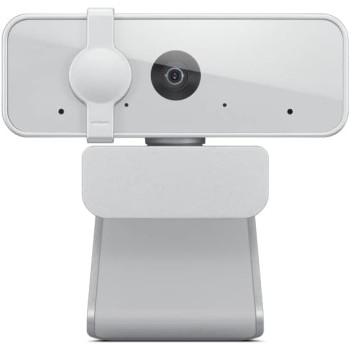 Lenovo 300 Webcam 2 Megapixel 1080P Full Hd Pan And Tilt Usb Light Grey Gxc1E71383, Cloud Gray