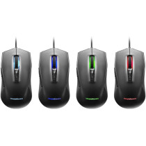 Lenovo Ideapad M100 Gaming Mouse, Optical Sensor, Adjustable Resolution To 3200 Dpi, GY50Z71902, Black