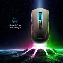 Lenovo Ideapad M100 Gaming Mouse, Optical Sensor, Adjustable Resolution To 3200 Dpi, GY50Z71902, Black