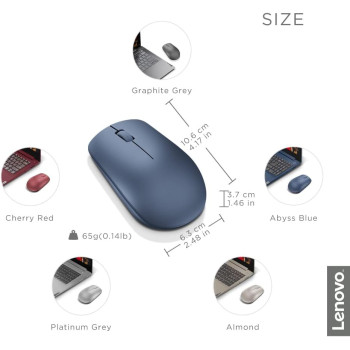 Lenovo 530 Wireless Mouse (Platinum Grey) With Battery Gy50Z18984