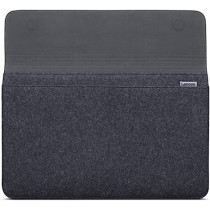Lenovo Yoga Sleeve For 15 Inch Notebooks And Detachable Laptops Leather And Wool Felt, Black