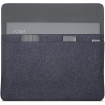 Lenovo Yoga Sleeve For 15 Inch Notebooks And Detachable Laptops Leather And Wool Felt, Black