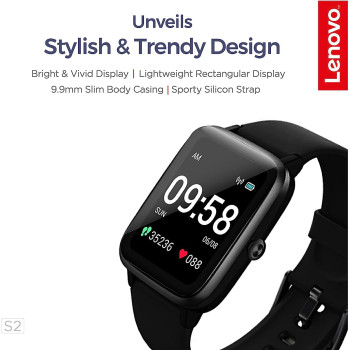 Lenovo Smart Watch S2-Black