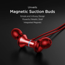 Lenovo Wireless Neckband Earphone He05 (Red)