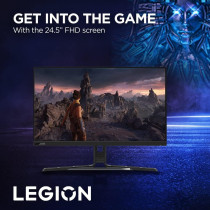 Lenovo Legion Y25-30 24 Inch Full Hd (1080P) Gaming Monitor (In-Plane Switching Panel, 240Hz, 1-4Ms) - Raven Black